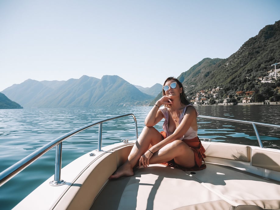 Woman on Boat